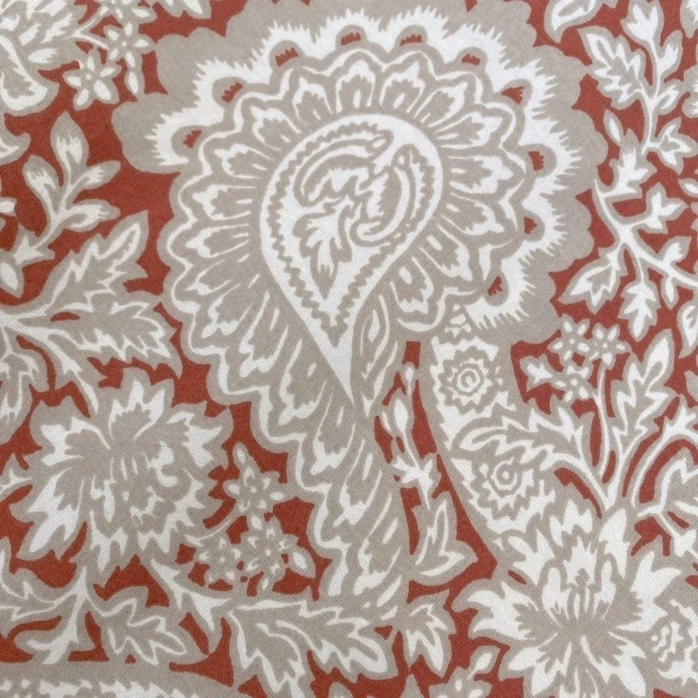 Williams Sonoma Long Table Runner French Country 108’ X 16’ Paisley Floral